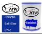 Preview: Porsche, Bali Blue, L746: 500ml Lackdose, von ATW Autoteile West.